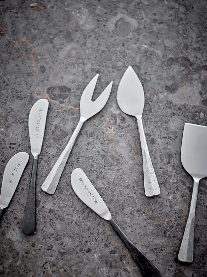 Fabricio smørkniv 3 deler, Rustfritt stål Bloomingville