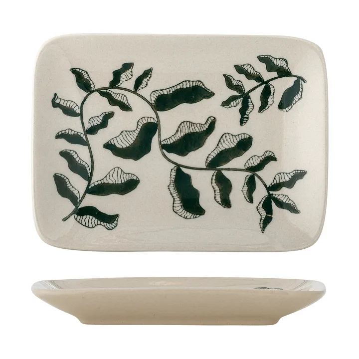 Fauni asjett - Grønn, 15x11,5 cm - Bloomingville