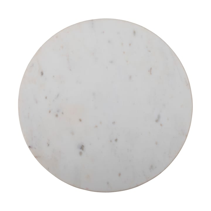 Fenya kakefat Ø30x9 cm, White marble Bloomingville