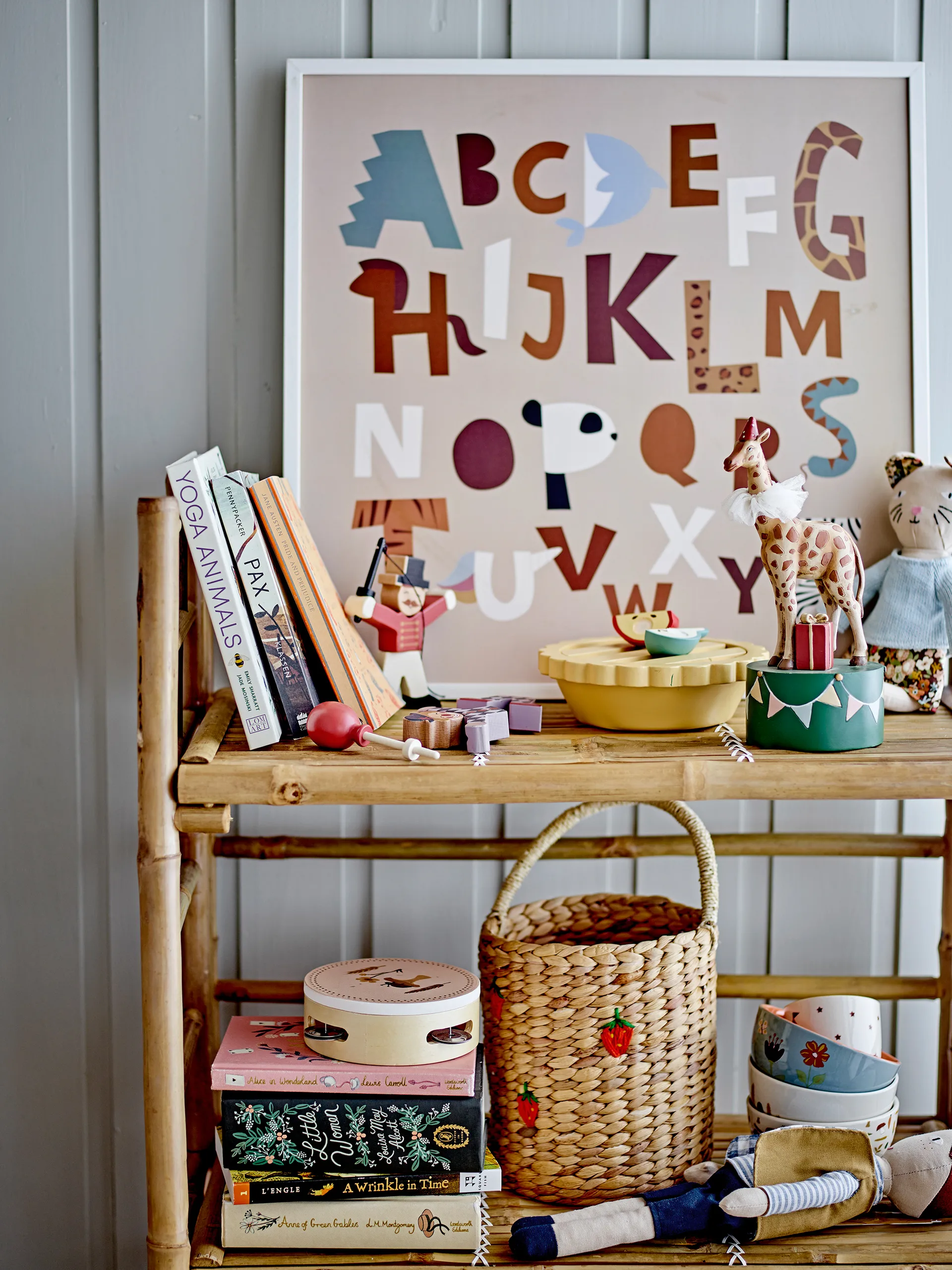 Flor lysestake 25 cm, Sjiraff Bloomingville