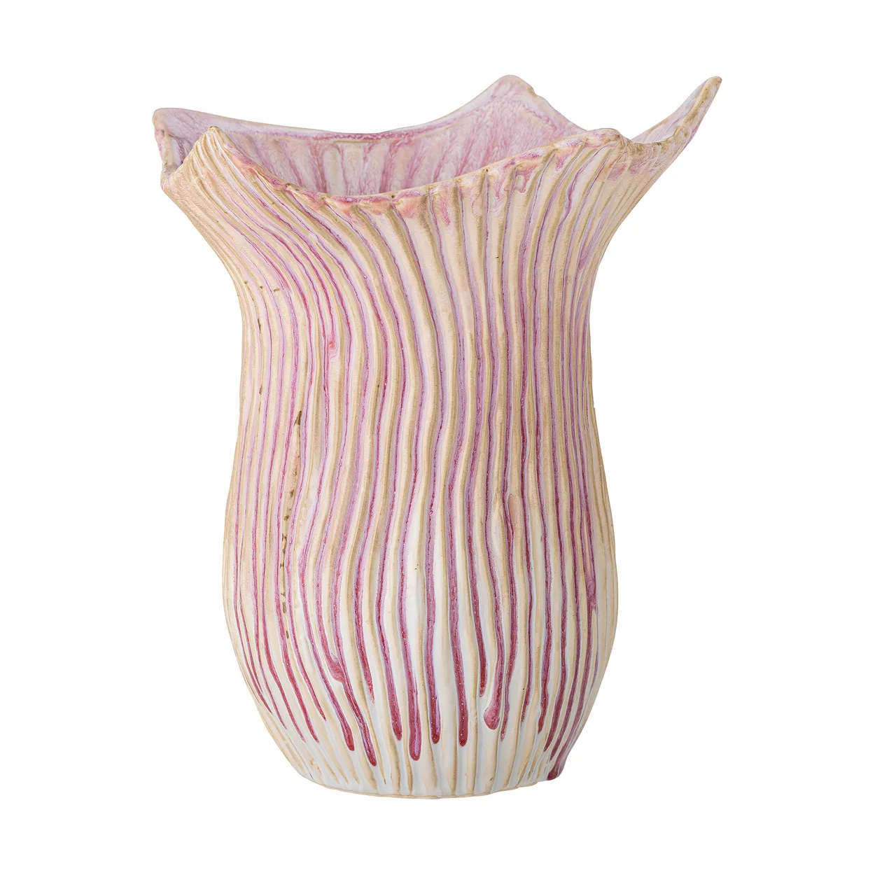 Bloomingville Floral vase 29 cm Rosa