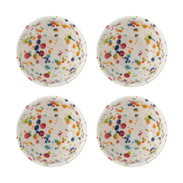 Freckles bolle 4-pk Ø11,5 cm - Rød - Bloomingville