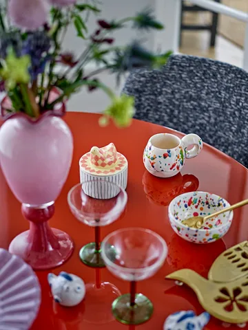 Freckles bolle 4-pk Ø11,5 cm - Rød - Bloomingville