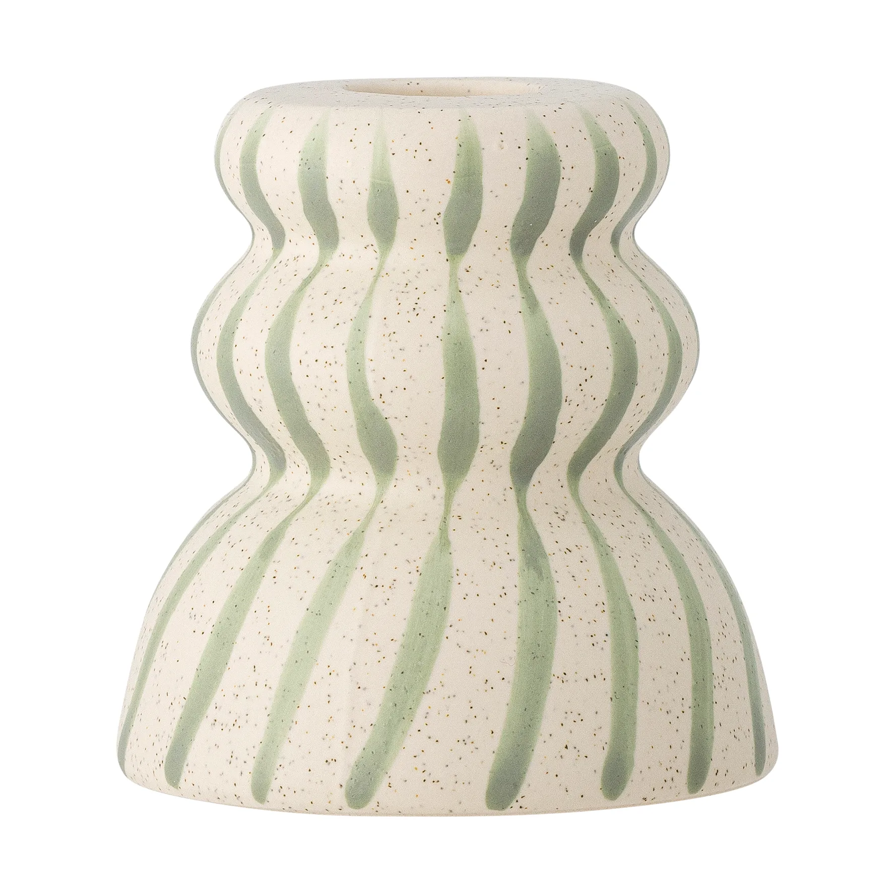 Gabin lysestake 8 cm, Grønn Bloomingville