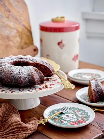Georgette dessertgaffel 4-pakning - Messing-rustfritt stål - Bloomingville