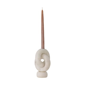 Goa lysestake 20 cm - White marble - Bloomingville