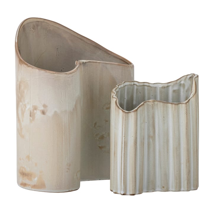 Henaj vase 2 deler, Brun-beige Bloomingville