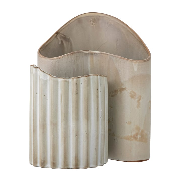 Henaj vase 2 deler, Brun-beige Bloomingville