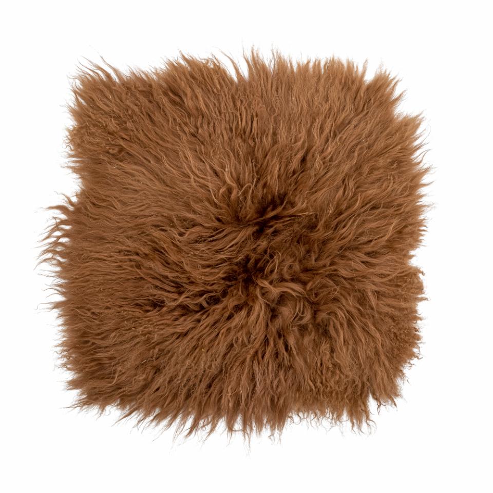 Bloomingville Hilma Hynde pels 40x40 cm Brun