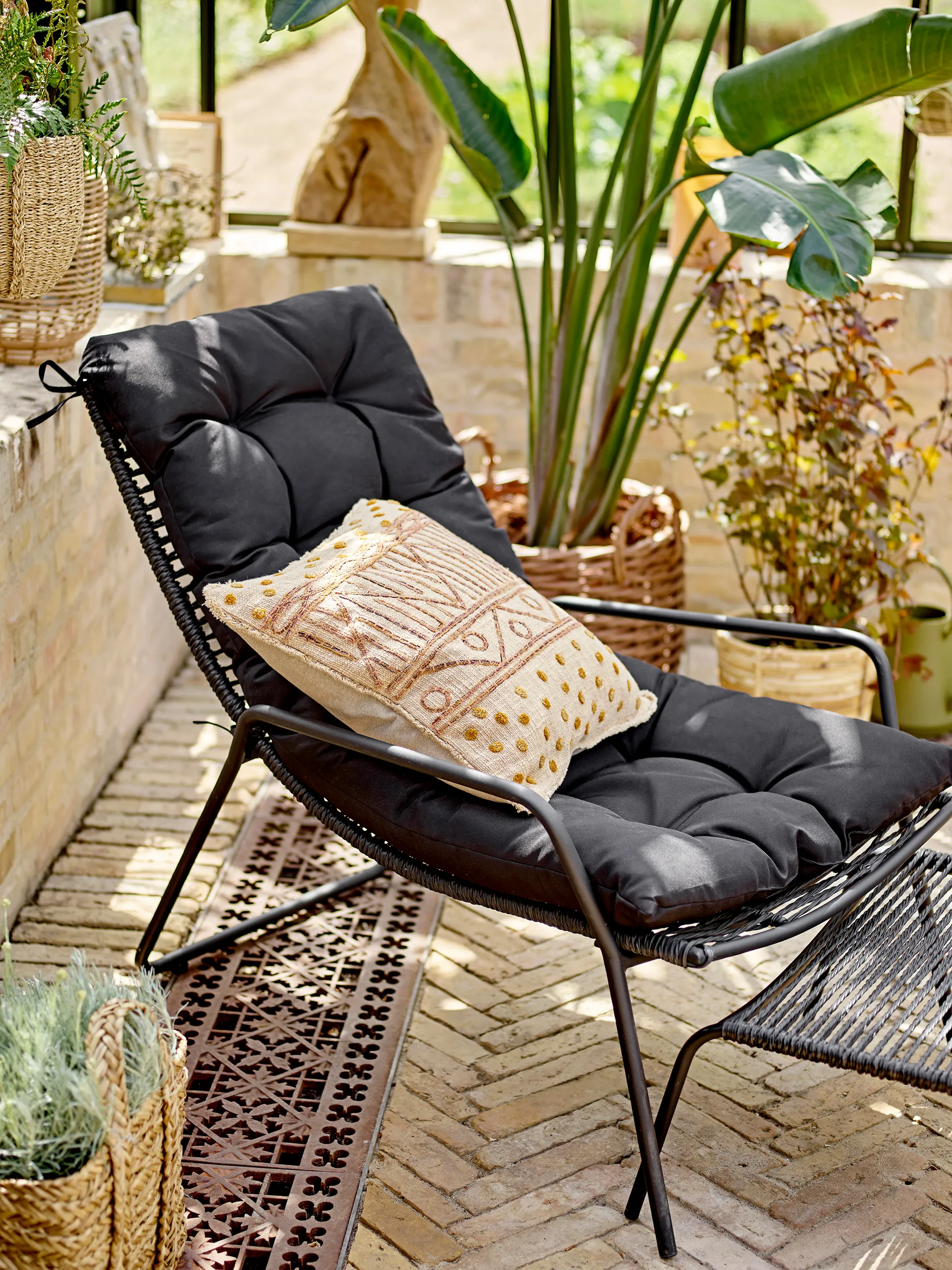 Jayde oppbevaringskurv 2 deler, Brun Bloomingville