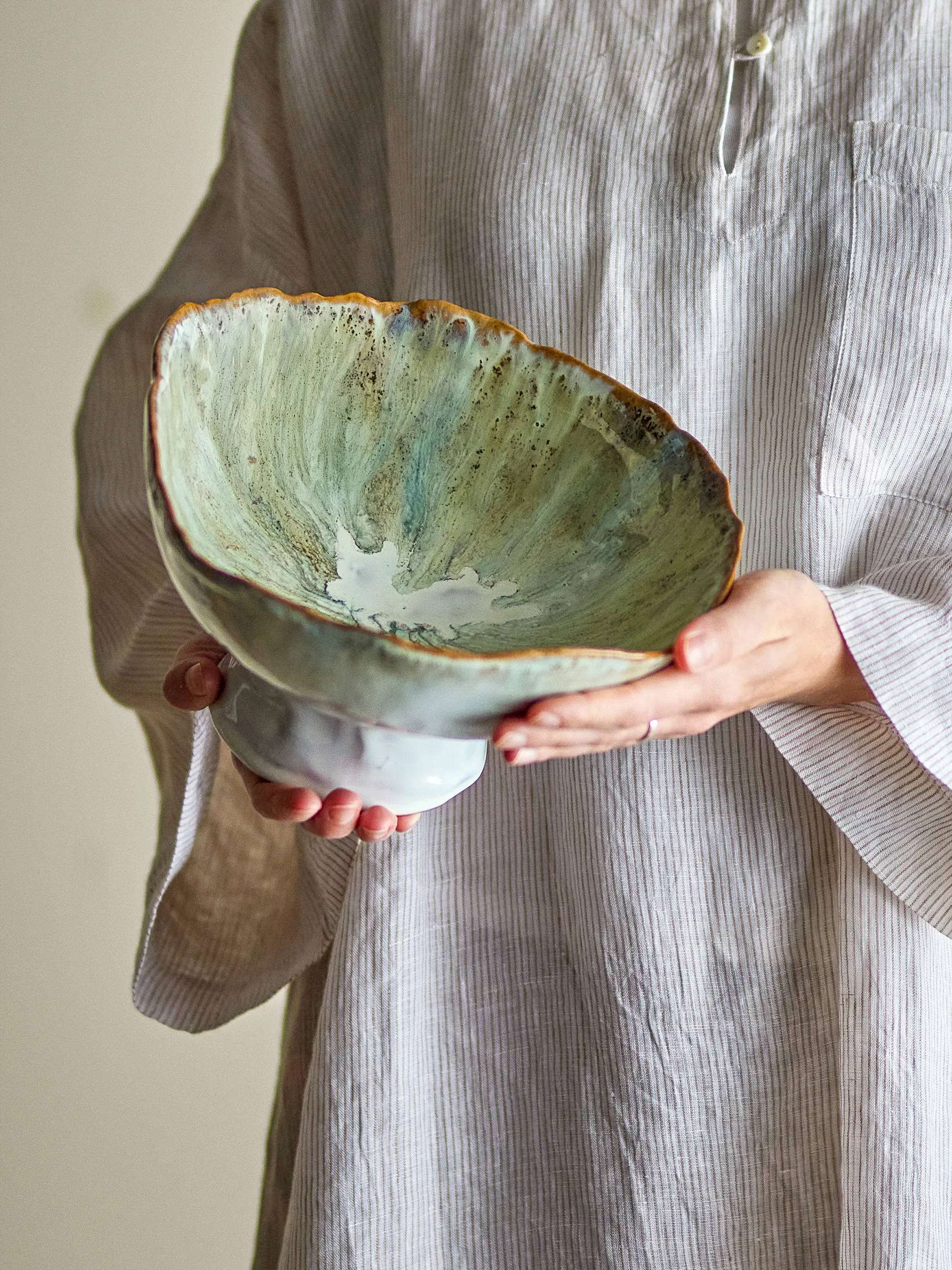 Joby bolle Ø24 cm, Blå Bloomingville