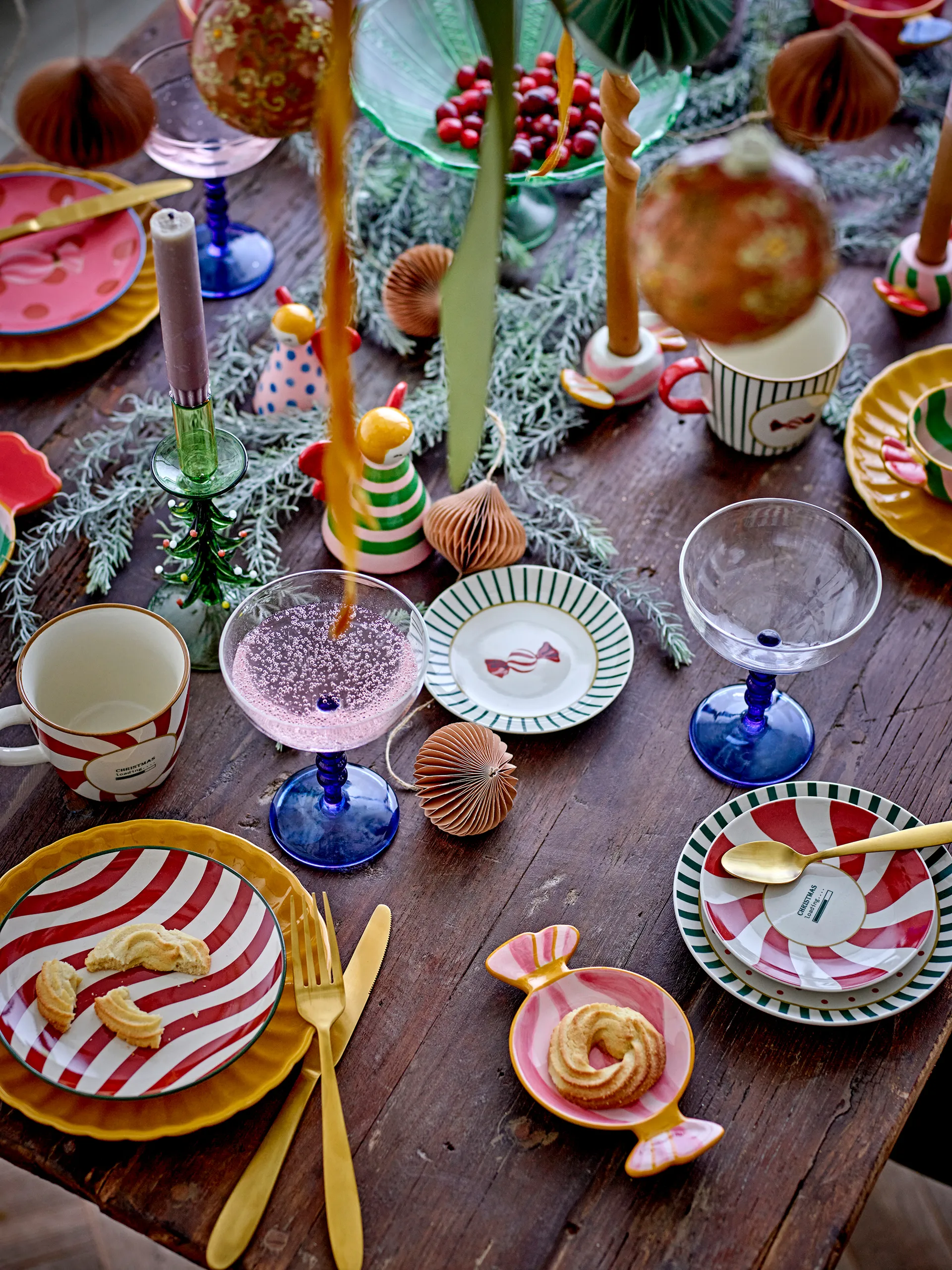 Jolly tallerken Ø16 cm, Rød Bloomingville