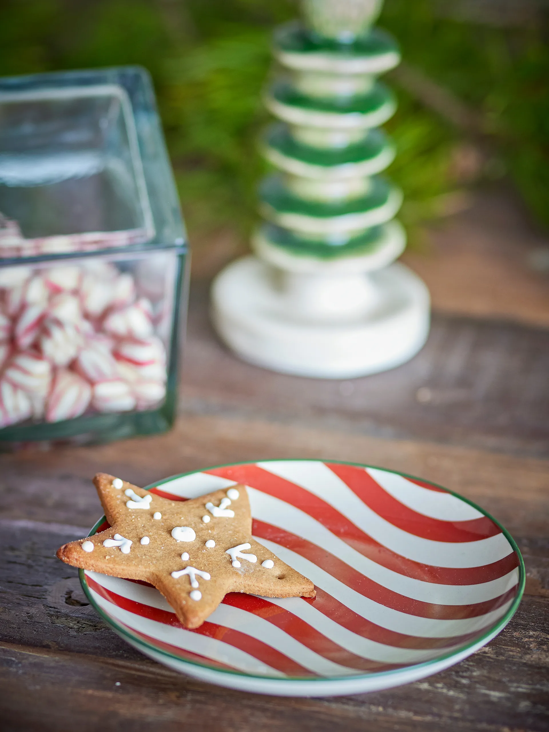 Jolly tallerken Ø16 cm, Rød Bloomingville