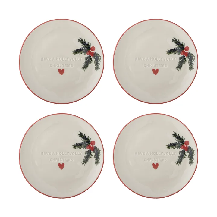 Jovida asjett - Nature, 4 deler, Ø16 cm - Bloomingville