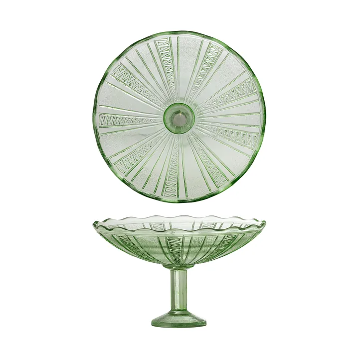 Kaddy pedestal bolle - Grønn, Ø23 cm - Bloomingville