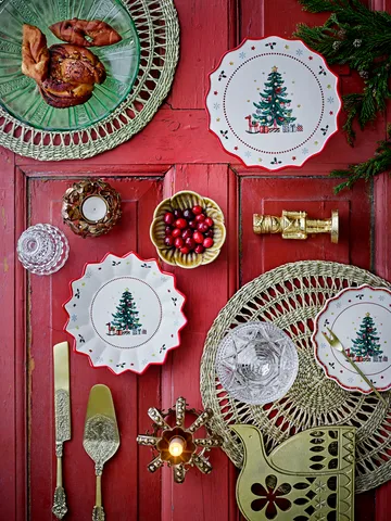 Kalima kakebestikk 2 deler - Messing - Bloomingville