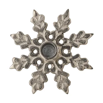 Kashi lysestake - Sølv, Ø13,5 cm - Bloomingville