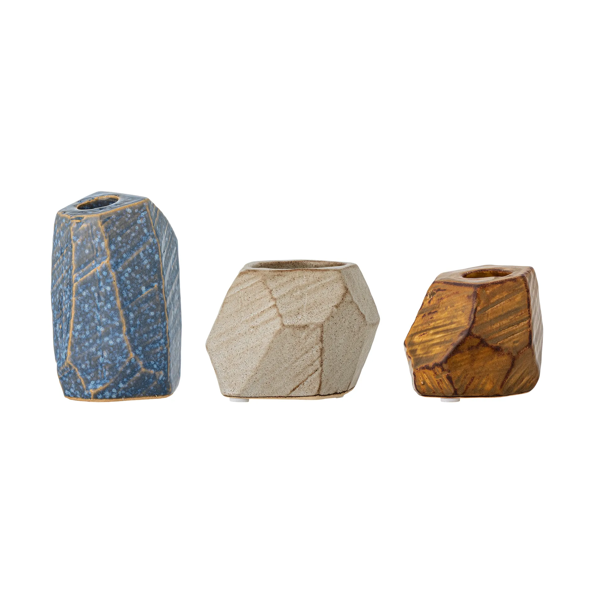 Kimber votiv & lyslykt 3-deler, Blå Bloomingville