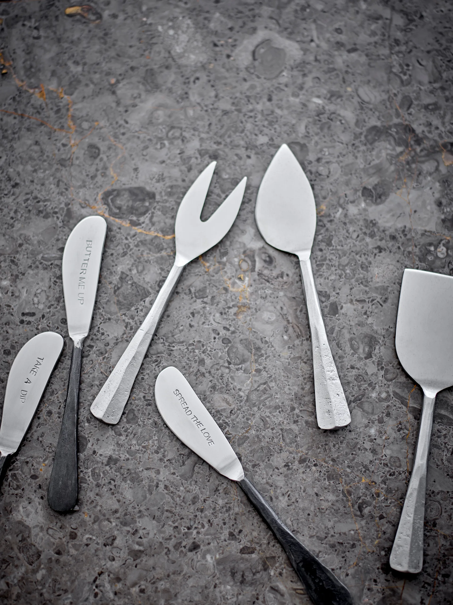 Kinnie ostehøvlesett 3 deler, Rustfritt stål Bloomingville