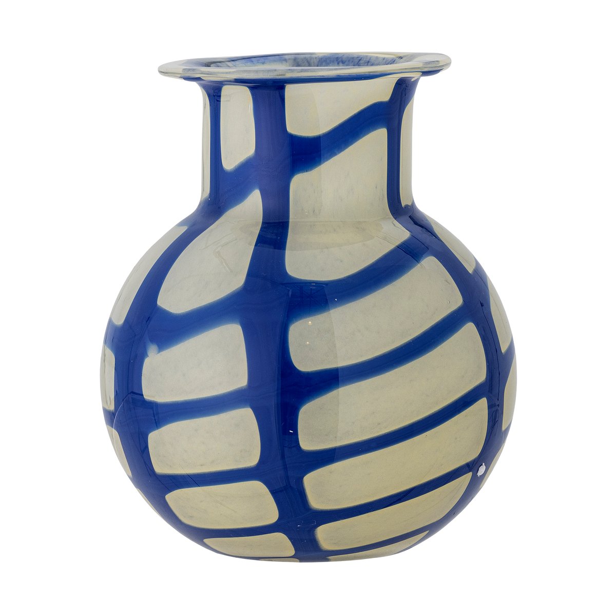 Bloomingville Kiran vase 19 cm Blå