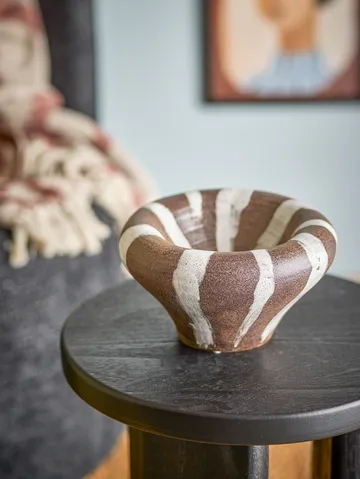 Ladris skål Ø23 cm - Brun - Bloomingville