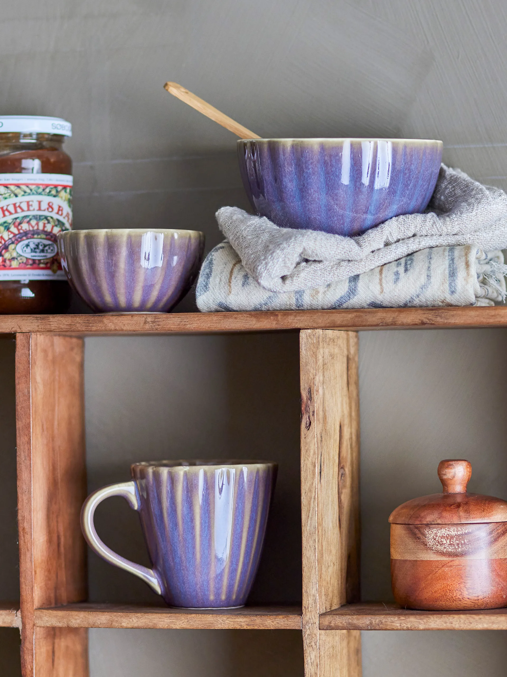 Latina bolle Ø12 cm, Purple Bloomingville