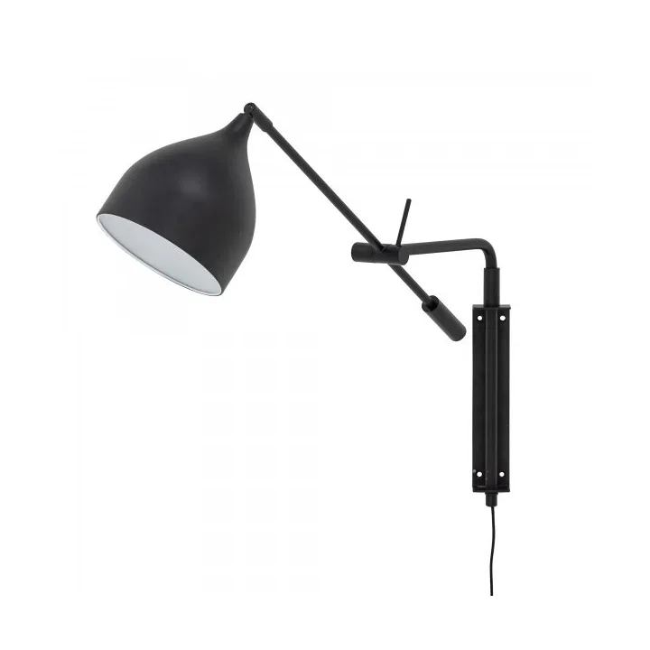 Lyam vegglampe 50 cm - Svart - Bloomingville