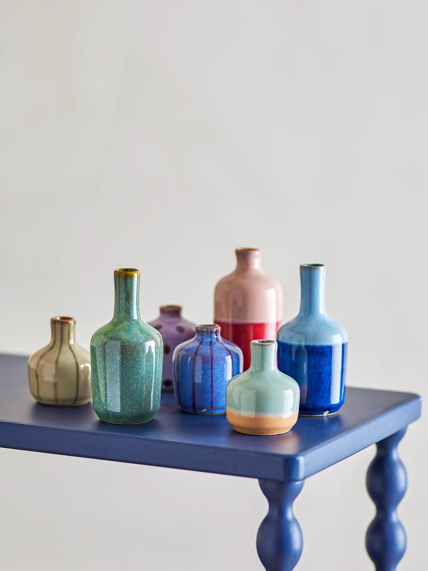 Maien vase, Multi steintøy, 7 deler Bloomingville