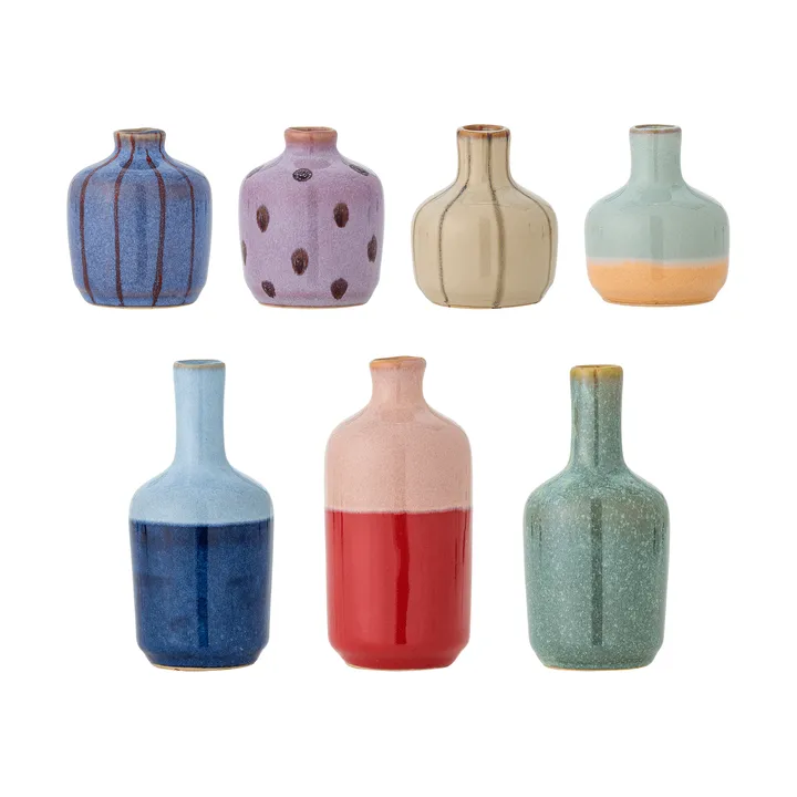 Maien vase - Multi Stoneware, 7 delar - Bloomingville