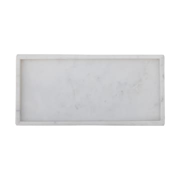 Majsa dekorasjonsbrett 18x38 cm - White marble - Bloomingville