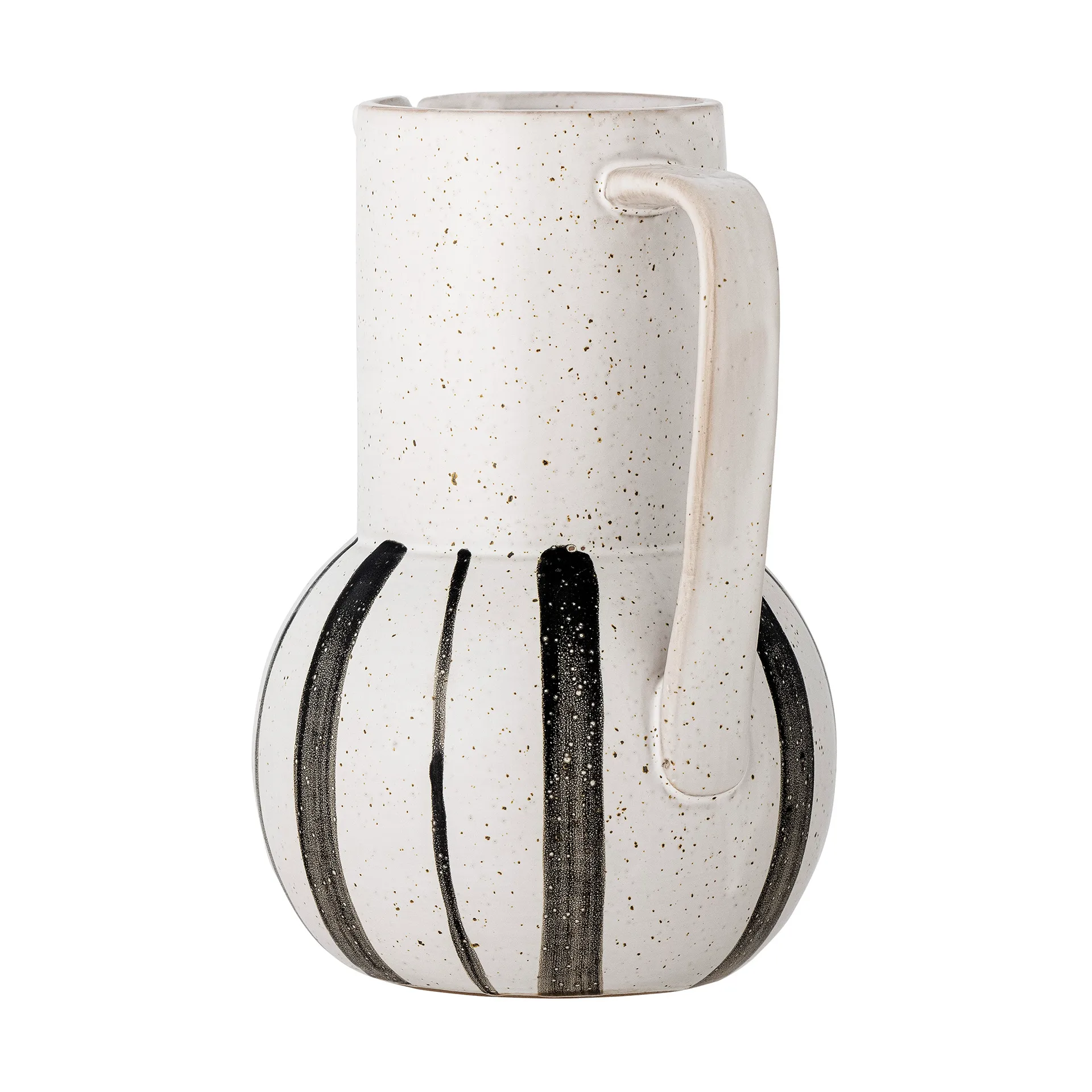 Marita kanne 1,35 l, Sort-hvit Bloomingville