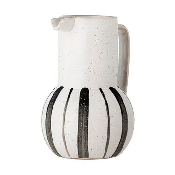 Marita kanne 1,35 l - Sort-hvit - Bloomingville