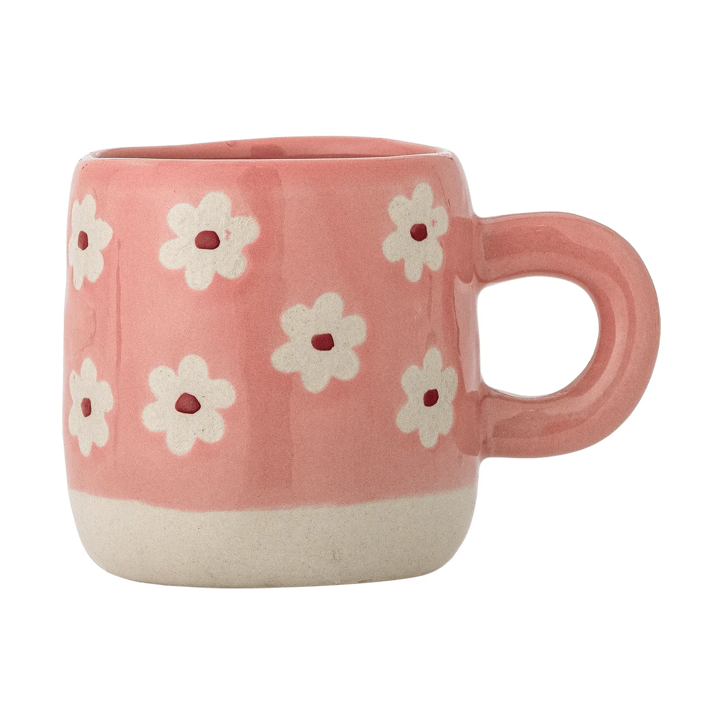 Millie kopp 11 cl, Rosa, blomster Bloomingville