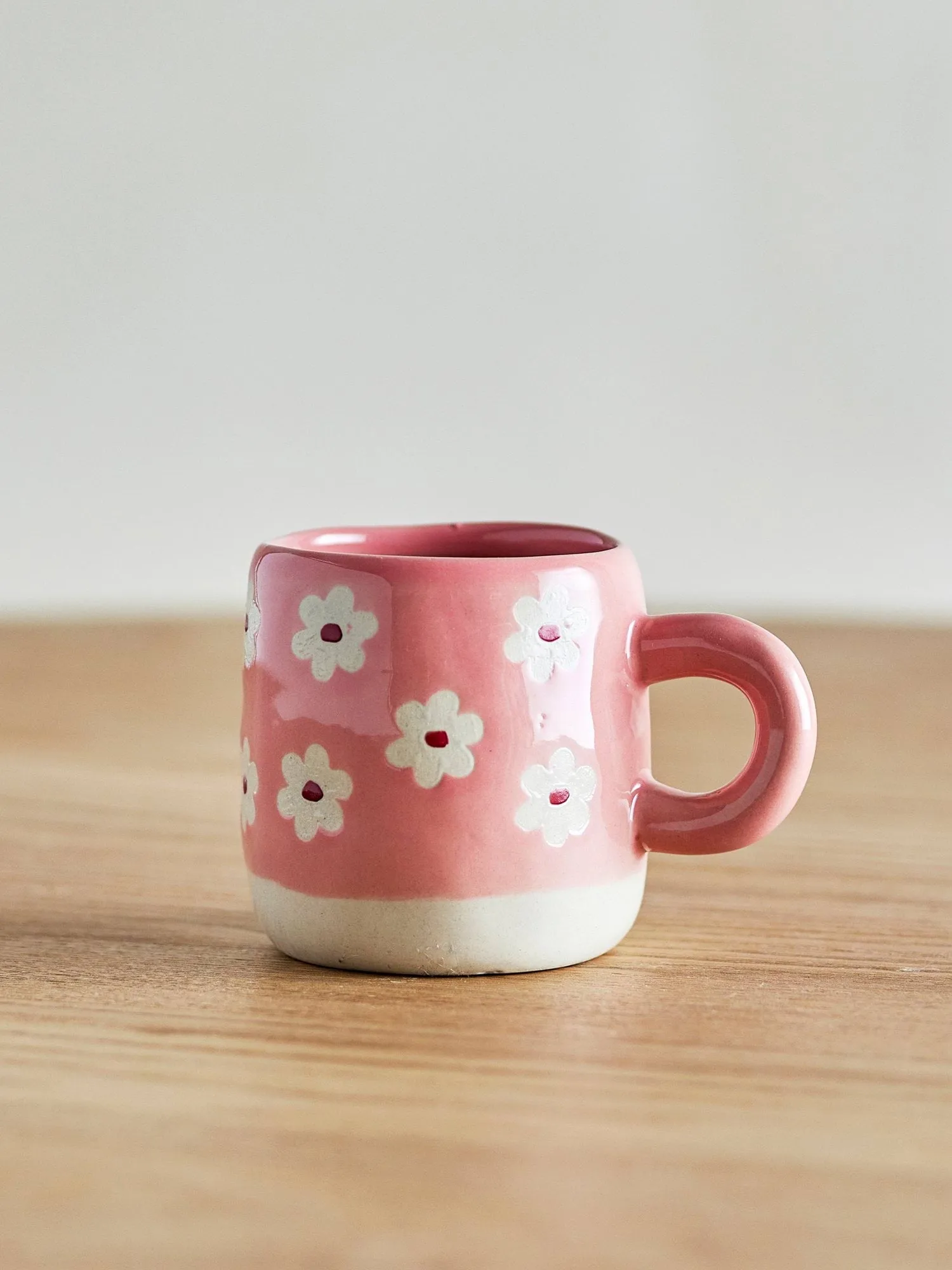 Millie kopp 11 cl, Rosa, blomster Bloomingville