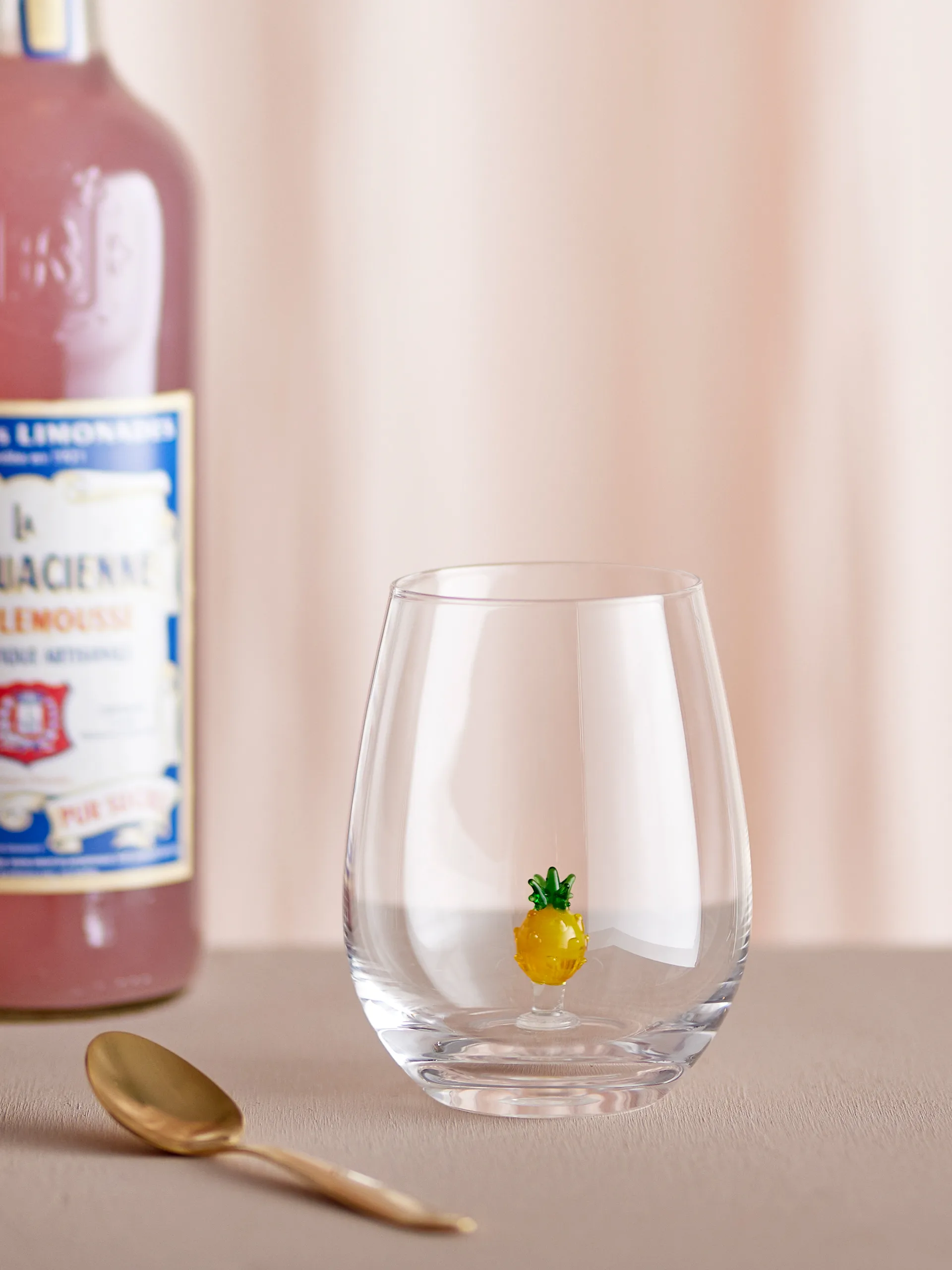 Misa drikkeglass 56 cl, Clear-pineapple Bloomingville