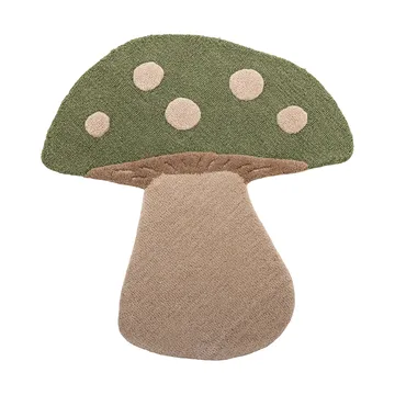 Mushroom teppe - Grønn, ull - Bloomingville