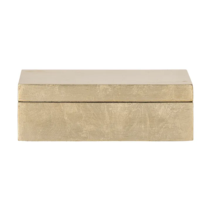 Nenon skål med lokk - Gold, 15,5x11 cm - Bloomingville