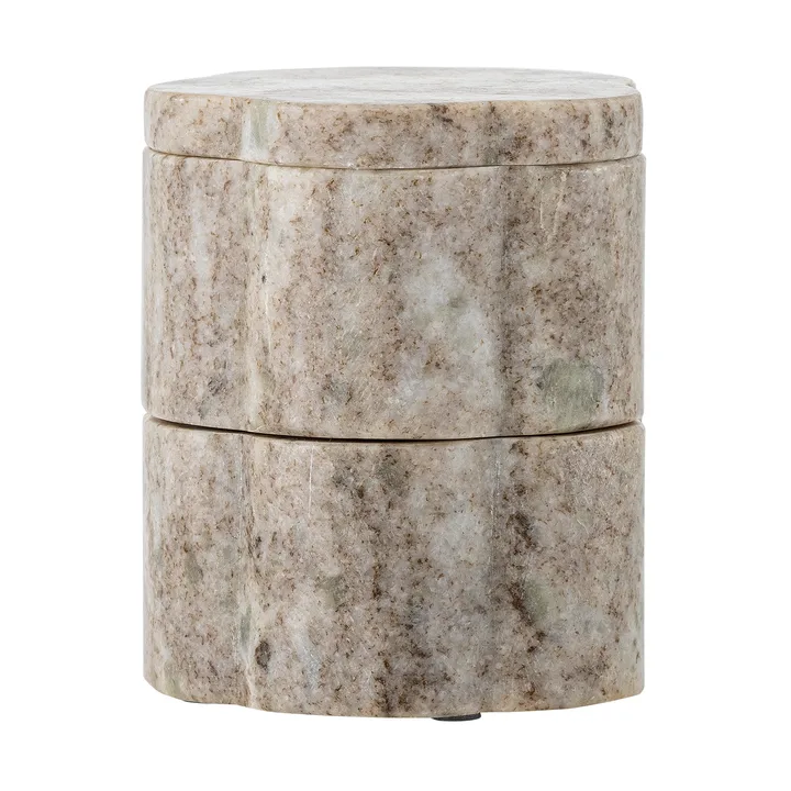 Nezli skål med lokk Ø9 cm - Natur - Bloomingville