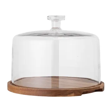 Nici kakefat med glasslokk Ø 29,5 cm - Natur - Bloomingville