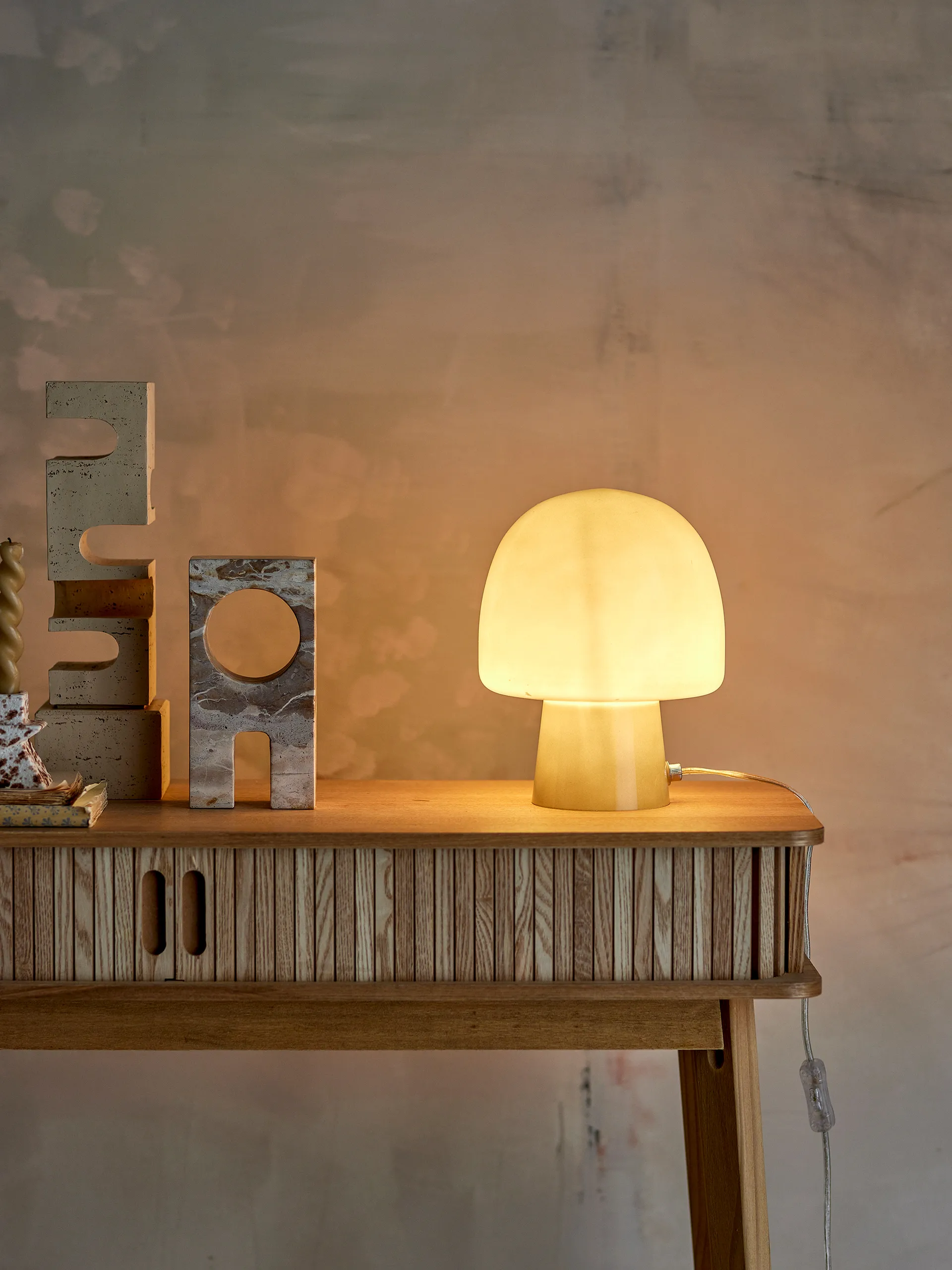 Paddy bordlampe Ø20x26,5 cm, Grønn Bloomingville