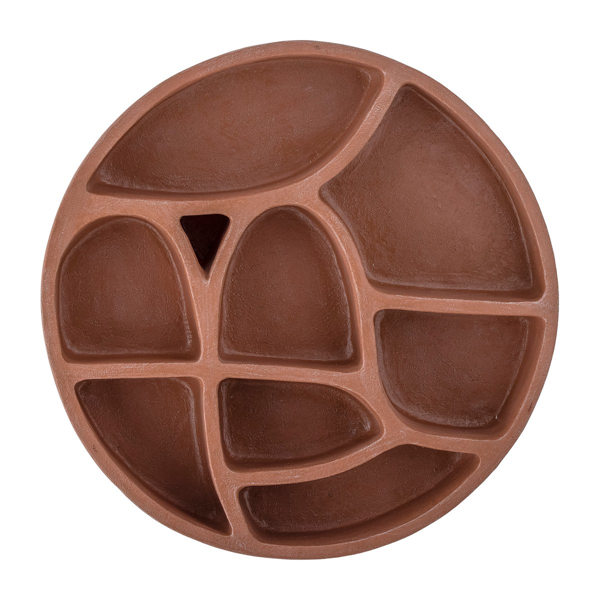 Bloomingville Palmer vegghylle Ø 45 cm Rød
