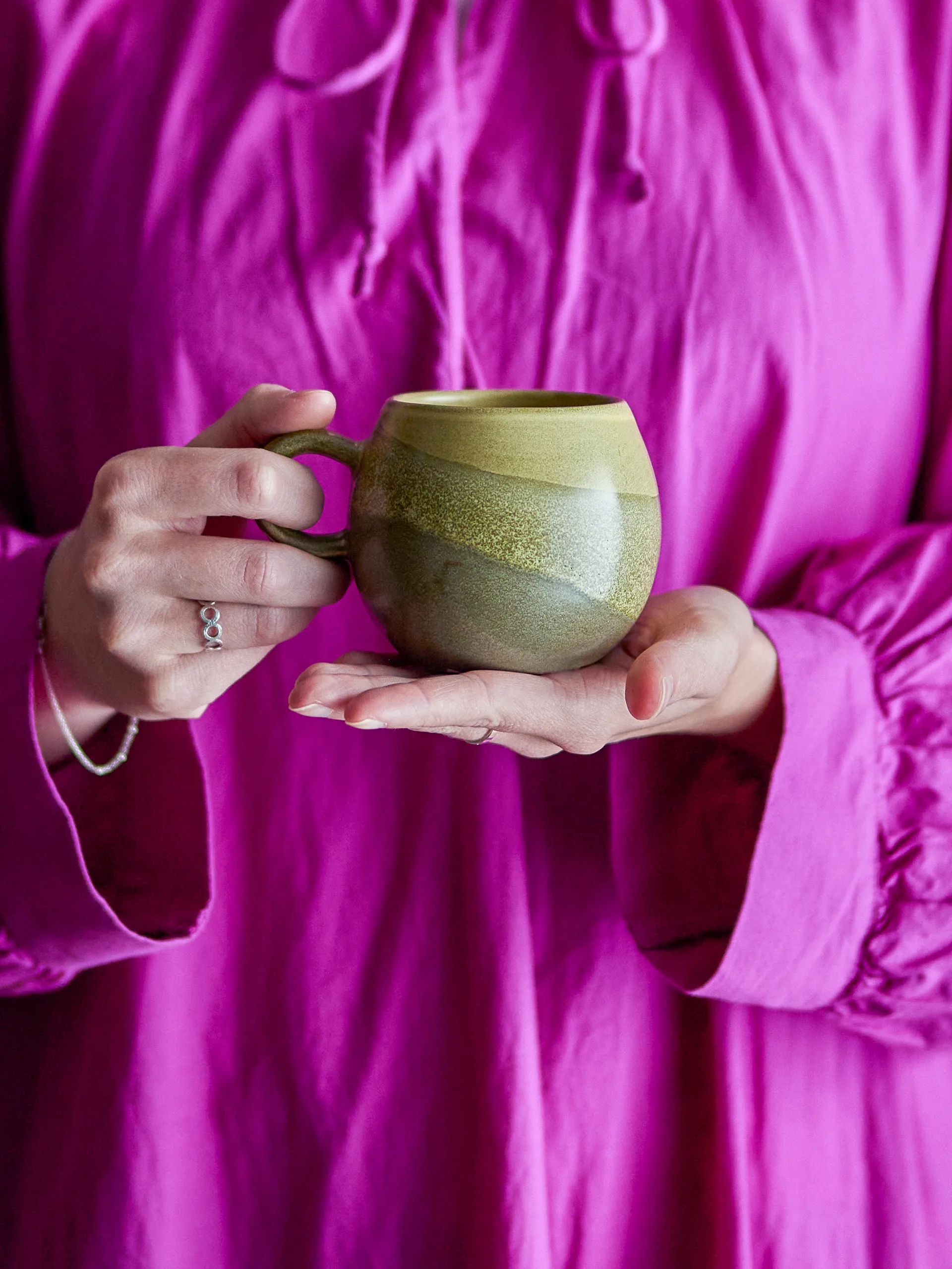 Paula kopp 27,5 cl, Grønn-grønn Bloomingville