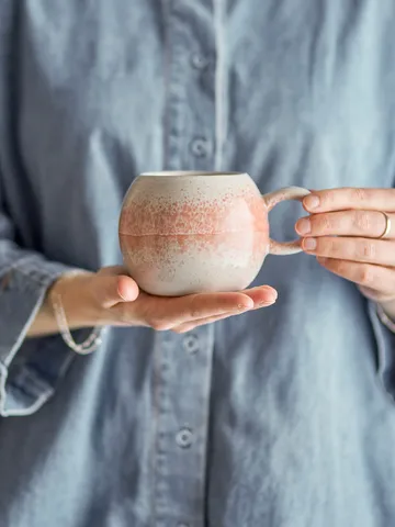 Paula krus 41 cl - Oransje - Bloomingville