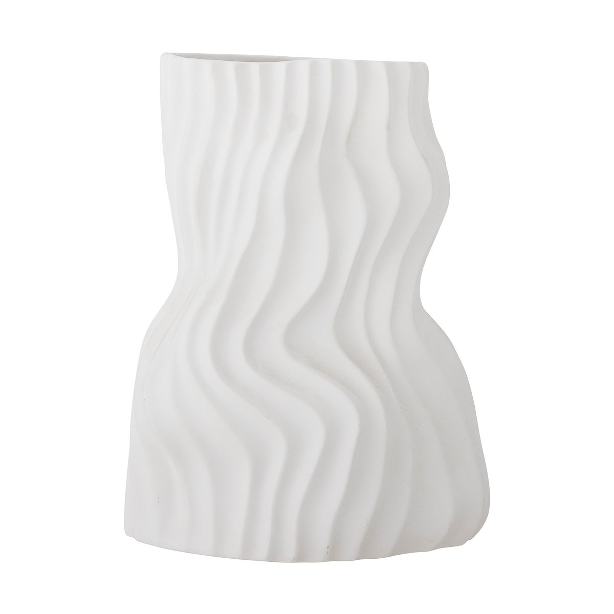 Bloomingville - Sahal vase 25,5 cm hvit