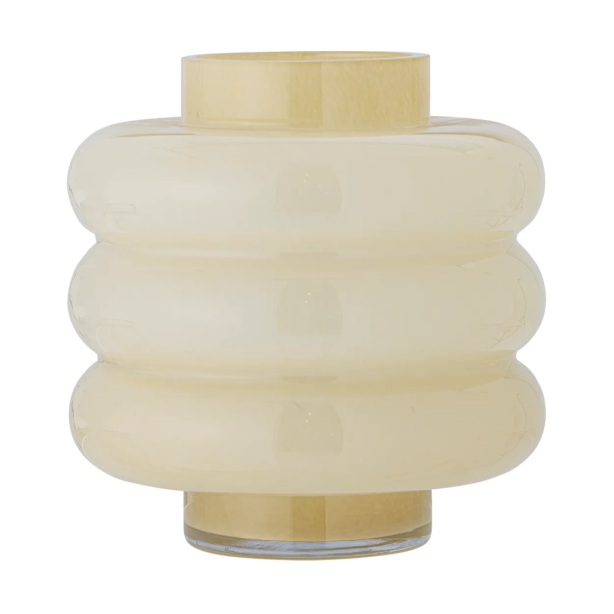 Bloomingville Sahara vase Ø21,5x22 cm Gul