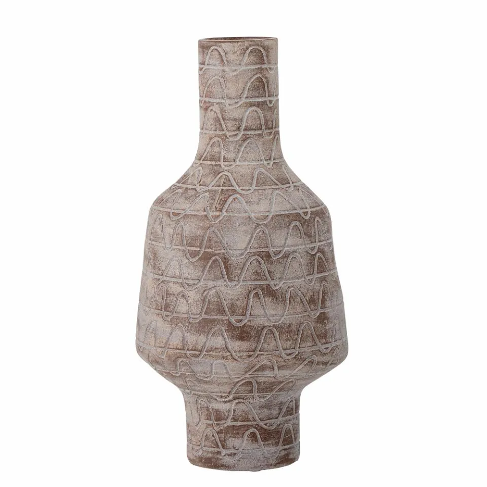 Bloomingville Saku Vase Ø20 cm Brun