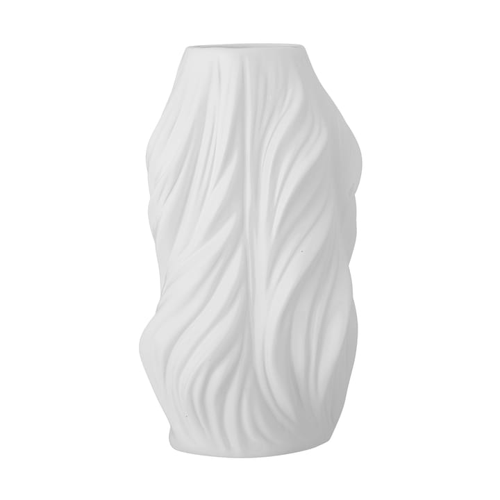 Sanak vase Ø14x26 cm - White - Bloomingville