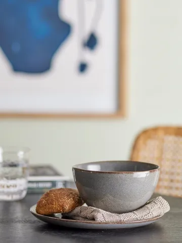 Sandrine frokostsett 12 deler - Grå - Bloomingville