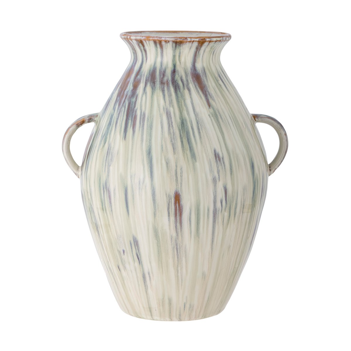 Bloomingville Sanella vase 35,5 cm Grønn