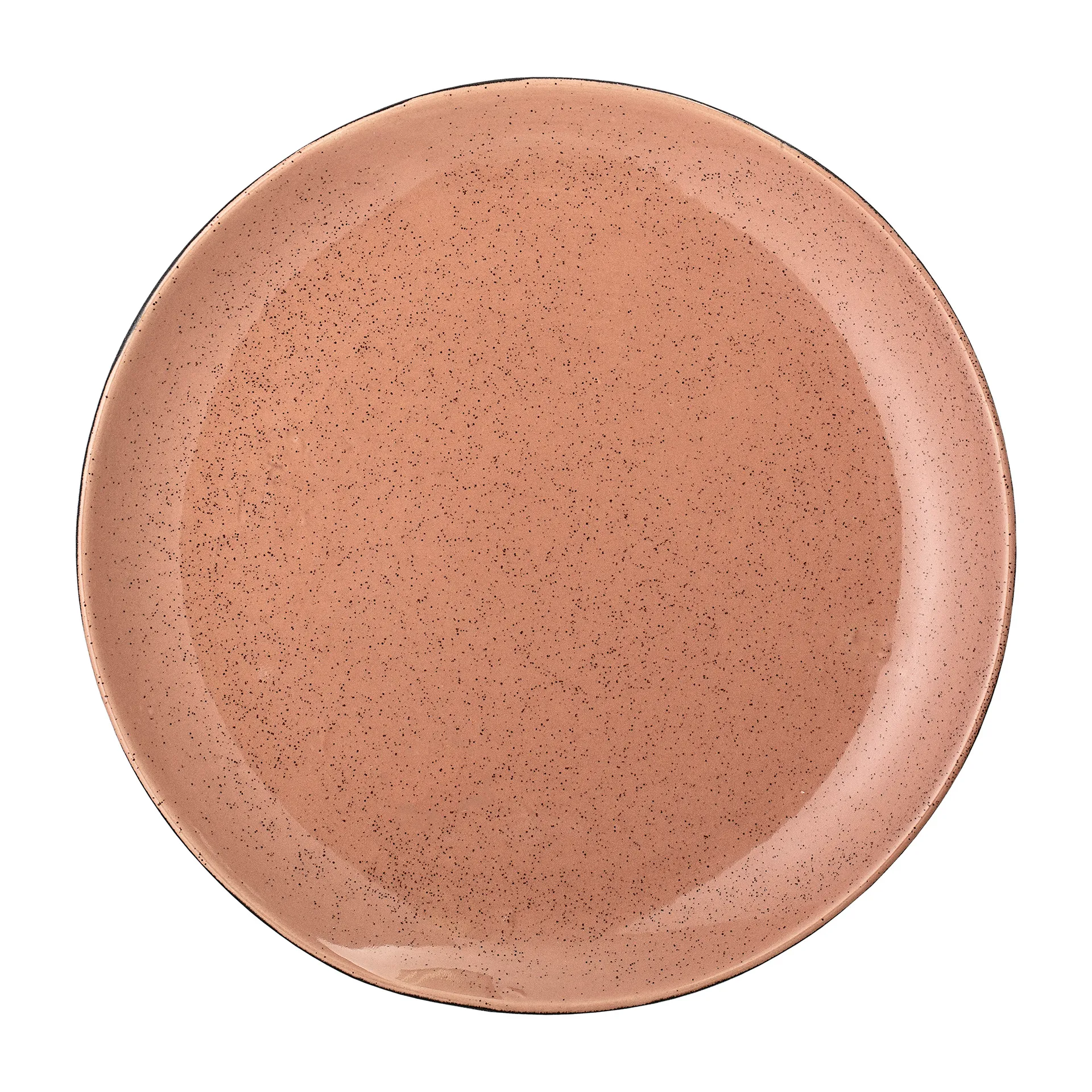 Sienna tallerken Ø20,5 cm, Orange-svart Bloomingville